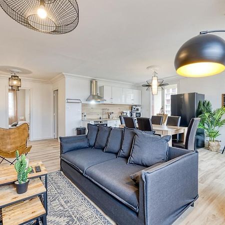 Magnificent Apartment, 4 Bedrooms, Fiber Wifi Grenoble Exteriör bild