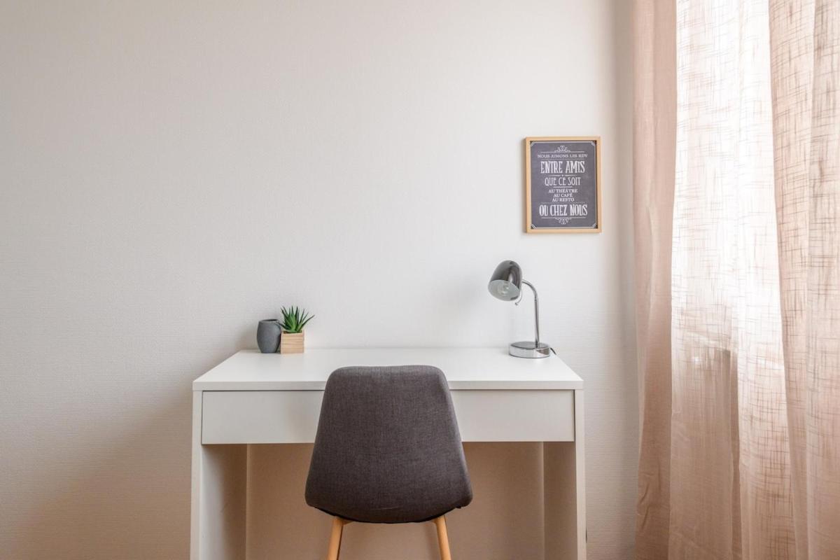 Magnificent Apartment, 4 Bedrooms, Fiber Wifi Grenoble Exteriör bild
