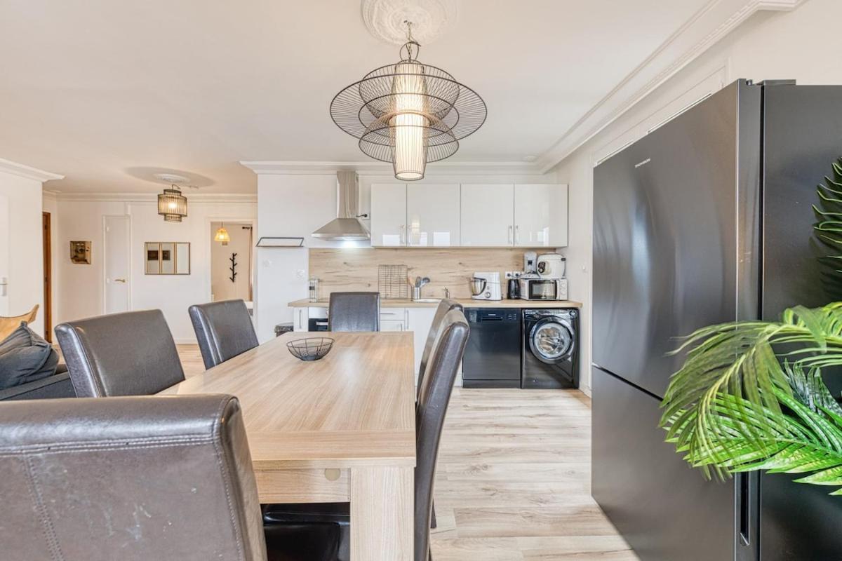 Magnificent Apartment, 4 Bedrooms, Fiber Wifi Grenoble Exteriör bild