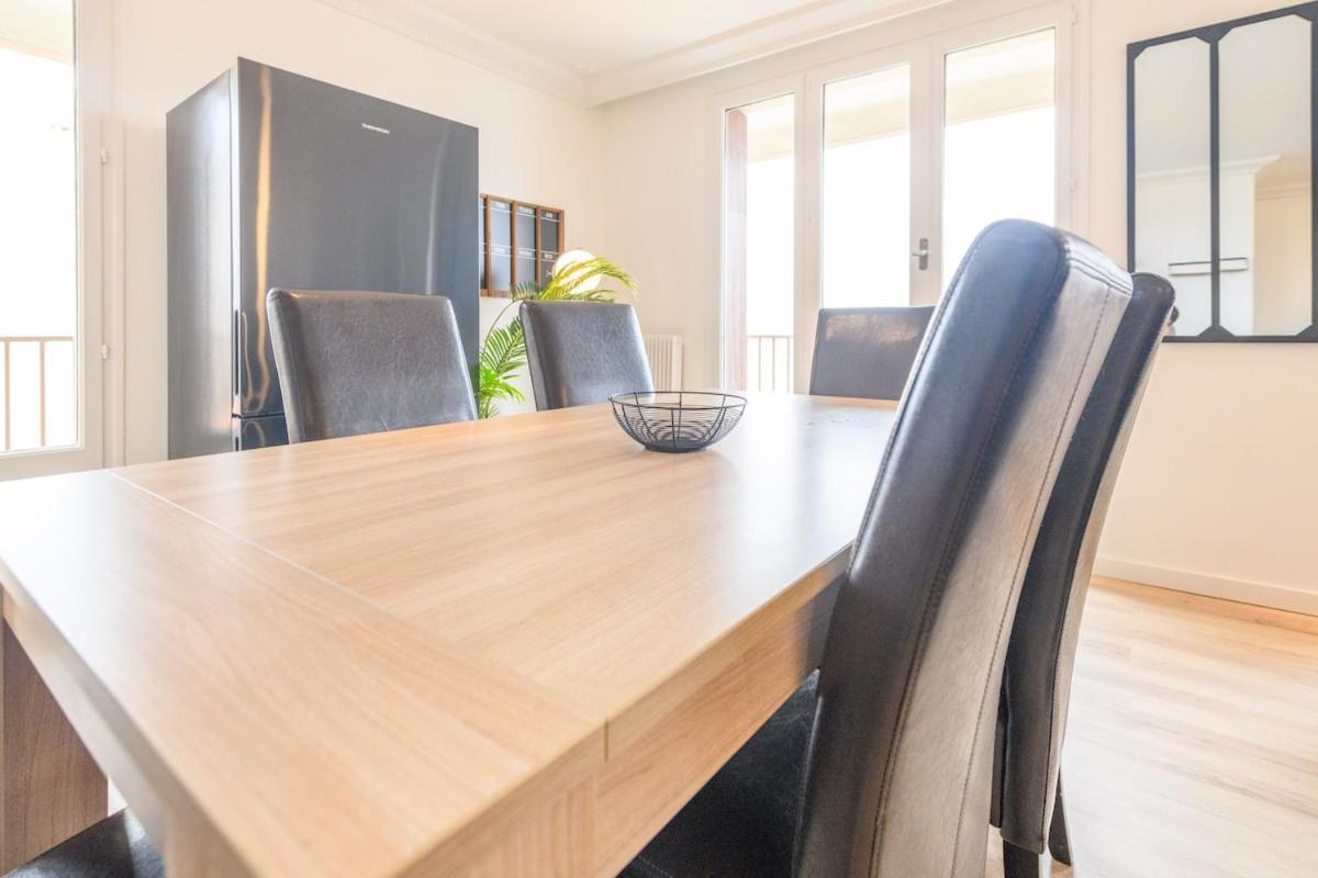 Magnificent Apartment, 4 Bedrooms, Fiber Wifi Grenoble Exteriör bild